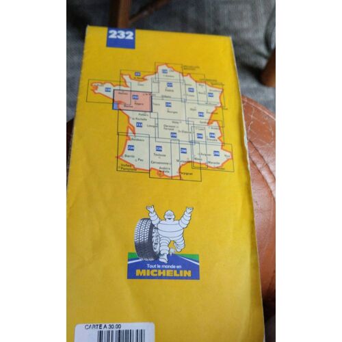 Carte Michelin 232