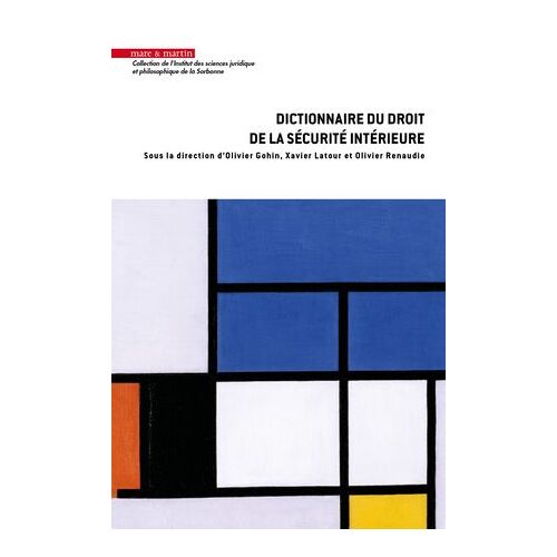Dictionnaire Du Droit De La Sécurité Intérieure