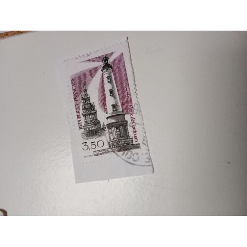 Timbre France 3,50 Yvert N° 2326 Phare De Cordouan (16e Siècle), Gironde.De 1984 +
