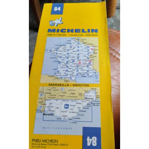 Carte Michelin 84