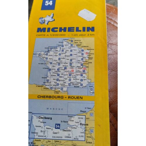 Carte Michelin 54