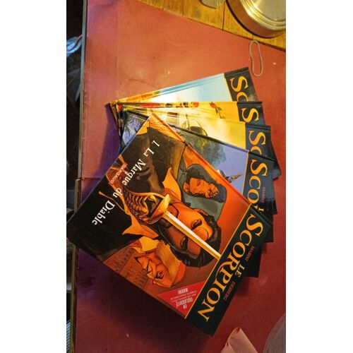 Lot De 5 Bandes Dessinées - Le Scorpion - No 1.2.3.4.5 - De Marini Et Desberg - Dargaud - Premières Éditions .