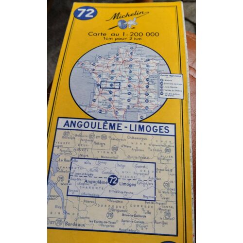 Carte Michelin 72