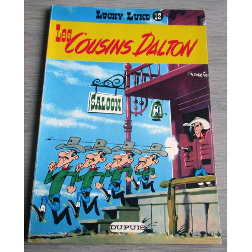 Bande Dessinée - Lucky Luke N°12 - Les Cousins Dalton - Édition 1984