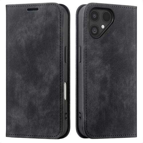 imoshion Étui de téléphone portefeuille Slim Fairphone 6 Noir