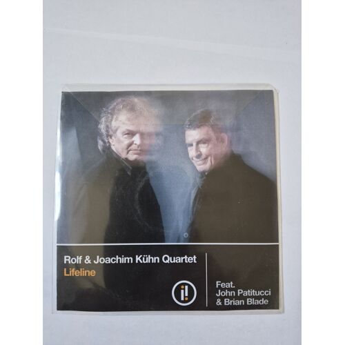 Rolf & Joachim Kuhn Quartet " Lifeline " (Feat. John Patitucci & Brian Blade ) Cd Album10 Titres
