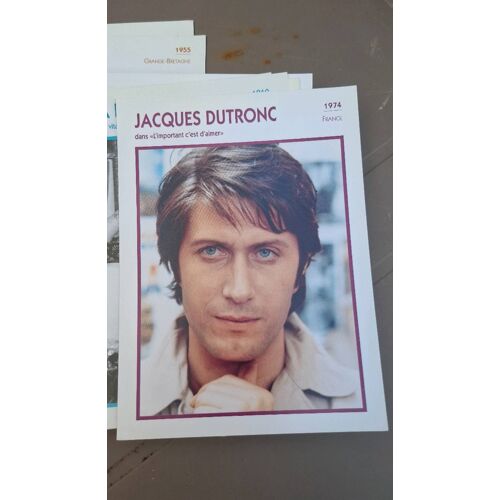 Jacques Dutronc Dans "L'important C'est D'aimer "