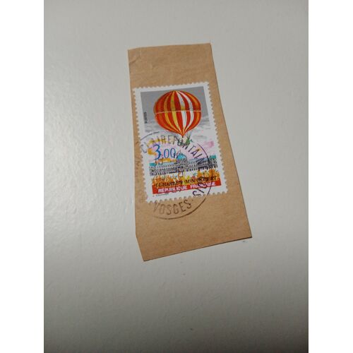 Timbre France 3,00 Yvert N° 2262 Bicentenaire Air Et Espace Ascension En Ballon Hydrogène De 1983 S