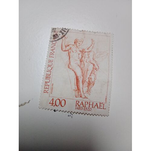 Timbre France Oblitéré 4,00 Yvert 2264 Série Artistique Raphael 1483-1520 «Vénus Et Psyché Oeuvre De Raphael De 1983