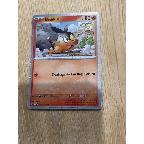 Carte Pokémon – Gruikui 029/217 – Holographique