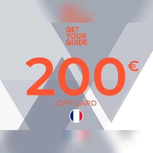 GetYourGuide Gift Card 200 EUR Key - FRANCE