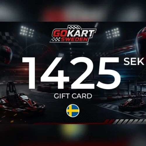 Gokart Gift Card 1425 SEK Key – SWEDEN