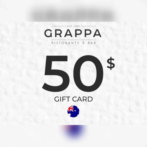 Grappa Ristorante & Bar Gift Card 50 AUD Key - AUSTRALIA
