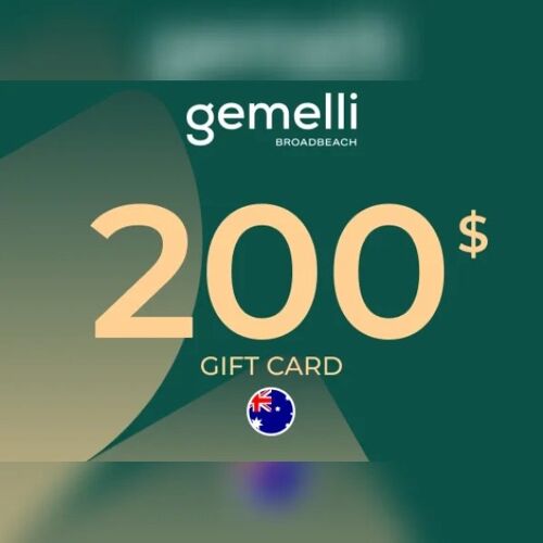 Gemelli Broadbeach Gift Card 200 AUD Key - AUSTRALIA