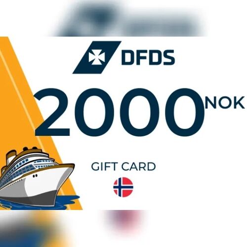 DFDS Gift Card 2000 NOK Key - NORWAY