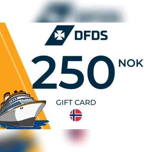 DFDS Gift Card 250 NOK Key - NORWAY