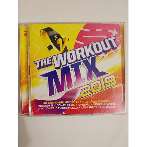 Cd The Workout Mix 2019 – Compilation Fitness & Dance – 40 Titres – Maroon 5, Marshmello, Jonas Blue