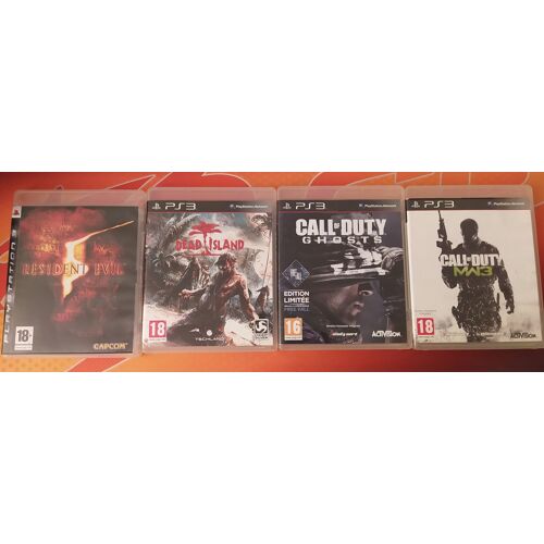 Lot De Jeux Ps3
