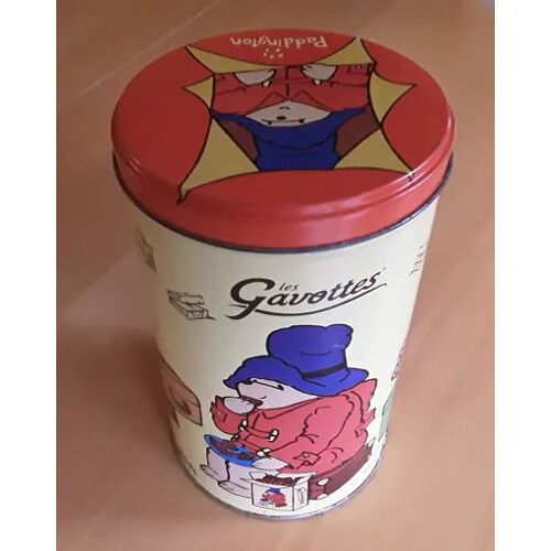 Boîte Métal Vide Paddington Marque Les Gavottes Année 1998