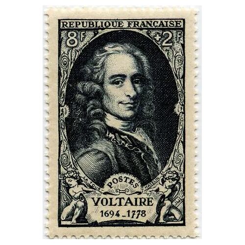 France 1949, Très Beau Timbre Neuf** Luxe Yvert 854, Jean Marie Arroué, Dit Voltaire, Écrivain Français Du 18ème Siècle.