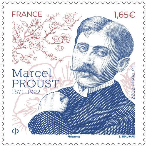 France 2022, Très Beau Timbre Neuf** Luxe Yvert 5615, Centenaire De La Mort De Marcel Proust, Écrivain, Auteur De "À La Recherche Du Temps Perdu".