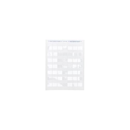Brady, LAT-18-361-1, selbstlaminierender Polyester, Weiß/Transparent, 25,4 x 13,7(33,78)mm, permanent, US-Letter, Kabeldurchmesser 4,3 -6,5mm (1000 E.) (024570)