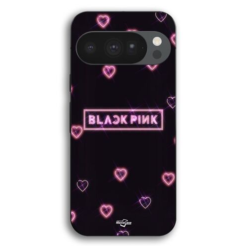 Coque Pour Google Pixel 10 Pro Blackpink coeur rose Maniacase