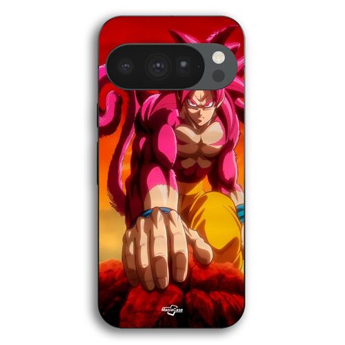 Coque Pour Google Pixel 10 Pro Dragon Ball Daima GOKU transformation SSJ4 Maniacase