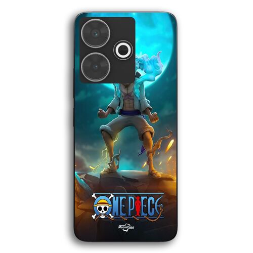 Coque Pour Xiaomi Redmi 13 One piece Luffy Gear Lune manga anime Maniacase