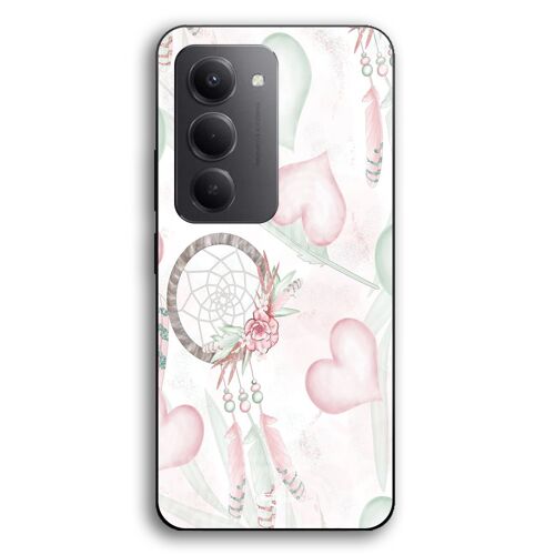 Coque Pour Xiaomi Redmi 15 texture coeur attrape rêve Maniacase