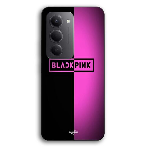 Coque Pour Xiaomi Redmi 15 Blackpink noir et rose Maniacase
