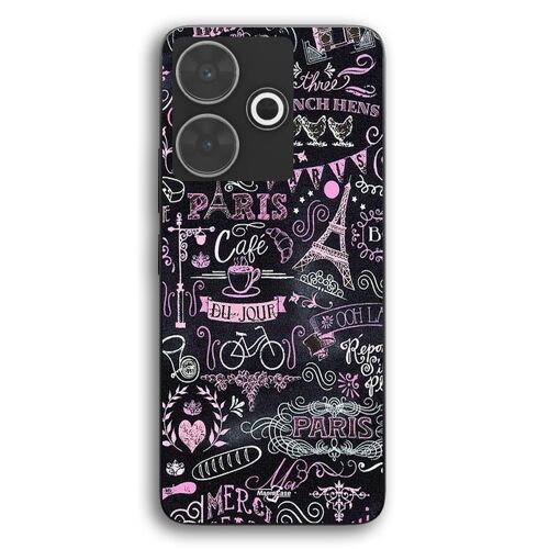 Coque Pour Xiaomi Redmi 13 Paris France café Maniacase