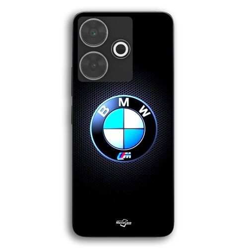 Coque Pour Xiaomi Redmi 13 Bmw Logo M lumineux carbone Maniacase