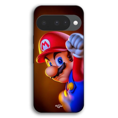 Coque Pour Google Pixel 10 Super Mario pouvoir Maniacase