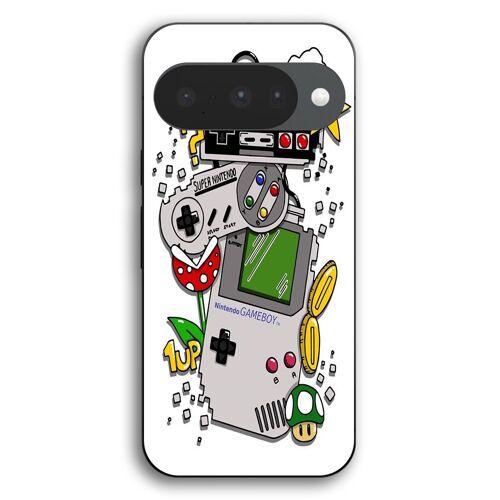 Coque Pour Google Pixel 10 Consoles nintendo vintage old school Maniacase