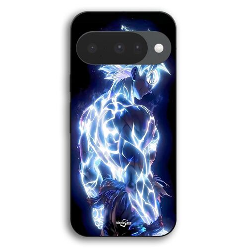 Coque Pour Google Pixel 10 Dragon Ball Z Goku Ultra Instinct brillant Maniacase