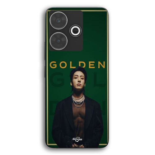 Coque Pour Xiaomi Redmi 13 Album 2024 Golden jungkook BTS Maniacase
