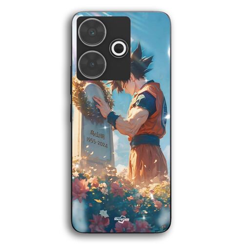 Coque Pour Xiaomi Redmi 13 Akira Toriyama Son Goku Tombe Maniacase