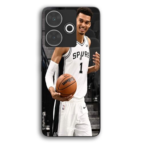 Coque Pour Xiaomi Redmi 13 Victor Wembanyama San Antonio Spurs n°1 Maniacase