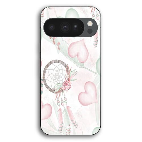 Coque Pour Google Pixel 10 Pro texture coeur attrape rêve Maniacase