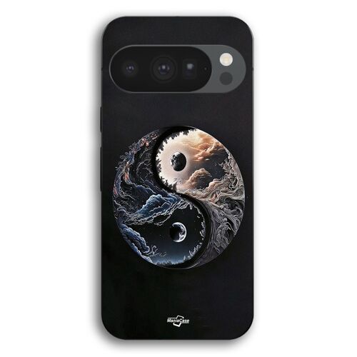 Coque Pour Google Pixel 10 Pro Yin et Yang dualité éternelle Maniacase