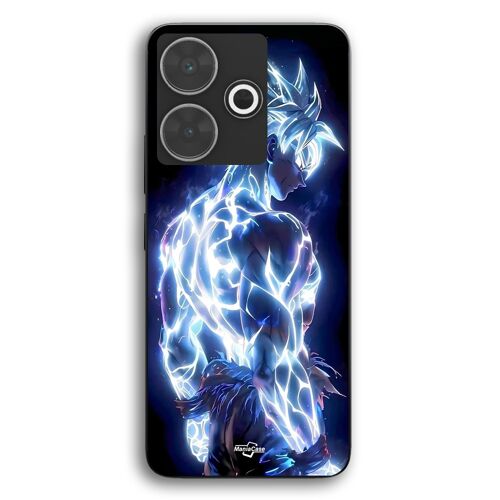 Coque Pour Xiaomi Redmi 13 Dragon Ball Z Goku Ultra Instinct brillant Maniacase