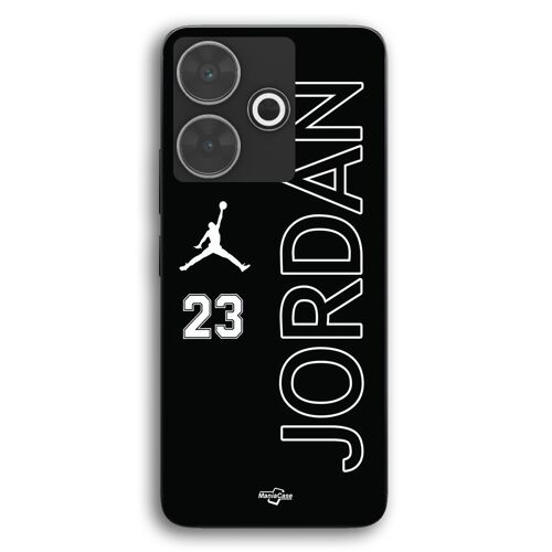 Coque Pour Xiaomi Redmi 13 Jordan 23 Logo Maniacase