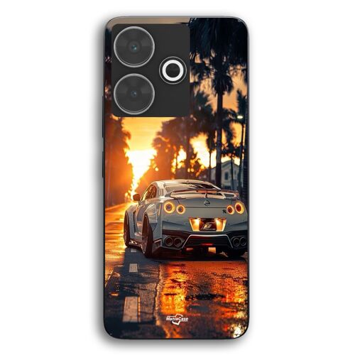 Coque Pour Xiaomi Redmi 13 GTR R35 couché de soleil Maniacase