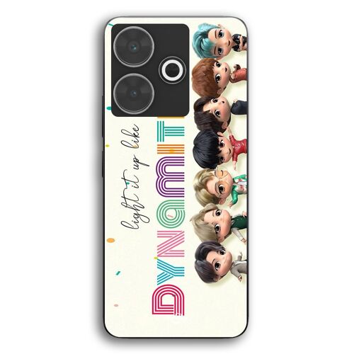 Coque Pour Xiaomi Redmi 13 Kpop BTS Avatar Album Dynamite Maniacase