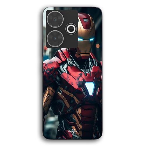 Coque Pour Xiaomi Redmi 13 Iron Man combat Maniacase
