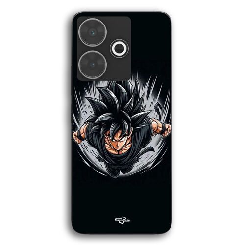 Coque Pour Xiaomi Redmi 13 Dragon ball Black goku Maniacase