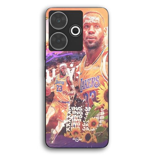 Coque Pour Xiaomi Redmi 13 Lebron James 23 LA Lakers Maniacase