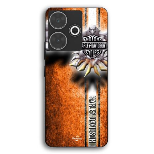 Coque Pour Xiaomi Redmi 13 Harley Davidson Motor Aigle Maniacase