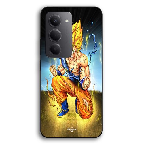 Coque Pour Xiaomi Redmi 15 Goku Genou a Terre Maniacase